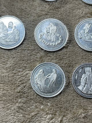 Colección 12 Monedas Plata 925