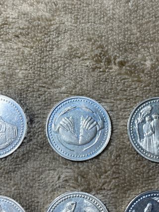 Colección 12 Monedas Plata 925