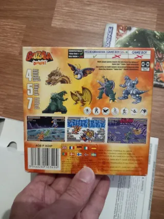 Godzilla Domination! , PAL. Game Boy Advance