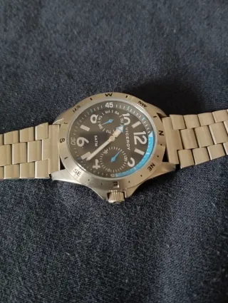 Reloj Viceroy 5ATM Negro y Plateado