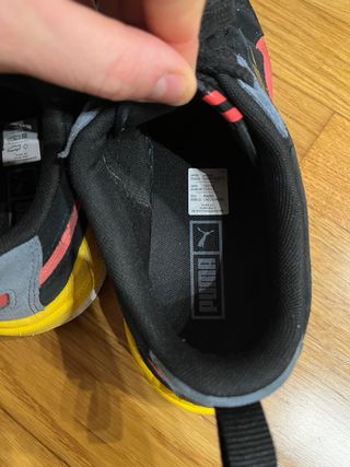 Scarpe Puma uomo nere rosse