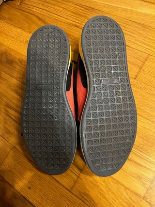 Scarpe Puma uomo nere rosse