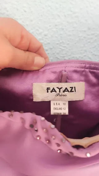 Vestido fiesta largo palabra de honor nuevo.