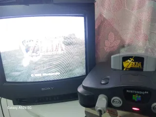 Zelda Ocarina of Time N64 Cartucho + Manuales