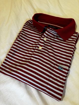 Polo Pedro del Hierro Rayas Rojo/Blanco Talla M