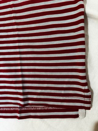 Polo Pedro del Hierro Rayas Rojo/Blanco Talla M