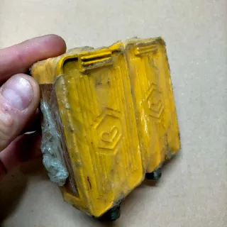 Pedales Vespino Originales Amarillos