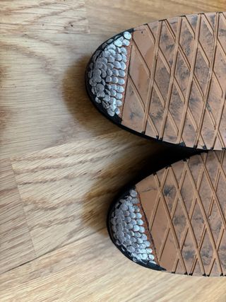 Zapatos de flamenco negros