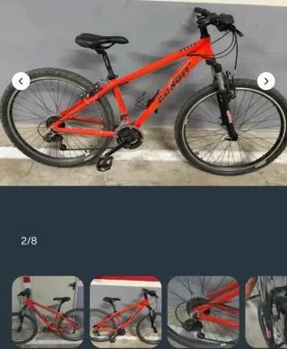 Bicicleta de montaña Condor Roja