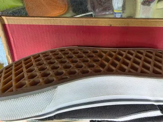 Zapatillas Vans Niño TALLA 30, Velcro Negro Blanco