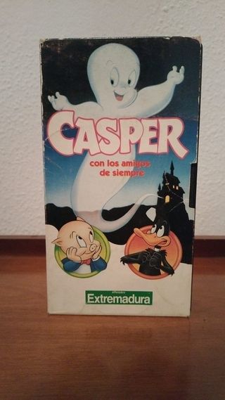 2 VHS de Casper en Español