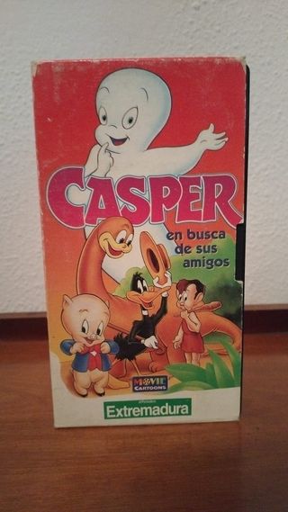 2 VHS de Casper en Español