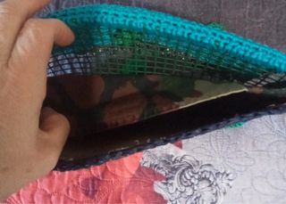 Borsetta donna vintage handmade unica