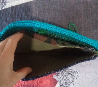 Borsetta donna vintage handmade unica