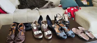 Lote Sandalias Cuña Mujer