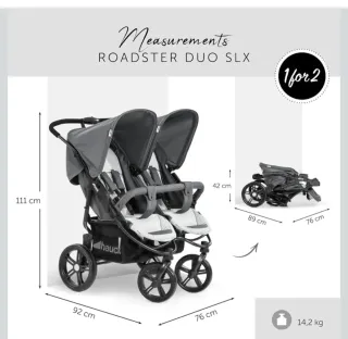 Carrito Gemelar Hauck