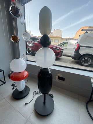 Lámpara Bomma Pebbles Cristal Metal