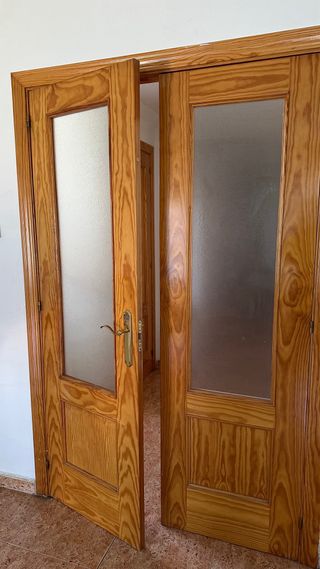 10 Puertas de Pino Macizo para Interior