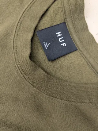 Sudadera HUF Verde militar Talla L