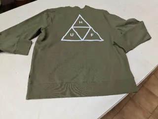 Sudadera HUF Verde militar Talla L