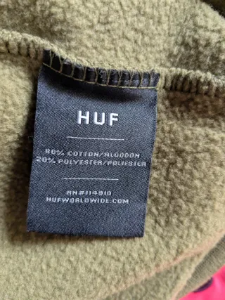 Sudadera HUF Verde militar Talla L