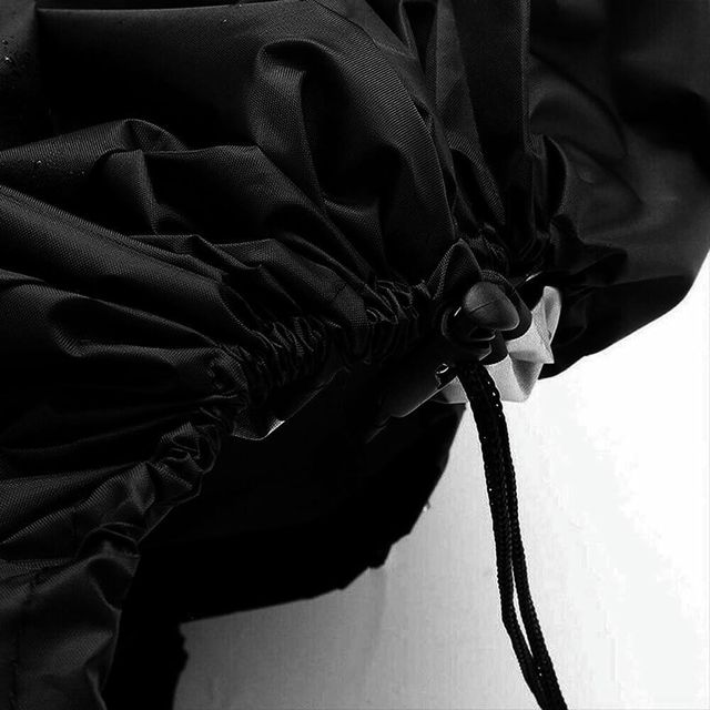 Funda impermeable banco exterior negro 2 plazas