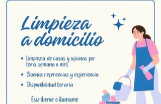Niñera o limpiezas