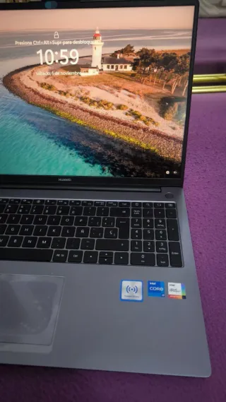 Huawei Matebook D16 Gris/Plata