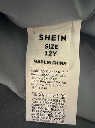 Vestido fiesta niña azul