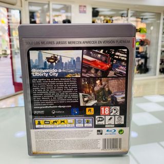 Videojuego PS3 Grand theft auto iv