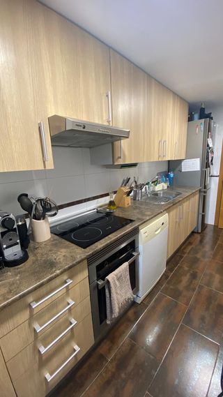 Muebles de cocina madera y metal