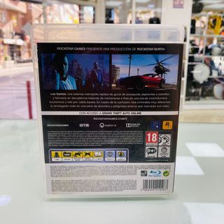 Videojuego PS3 Grand theft auto five