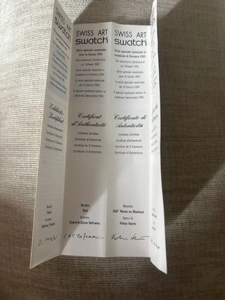 Swatch Gent Swiss Art Wheel GZ120