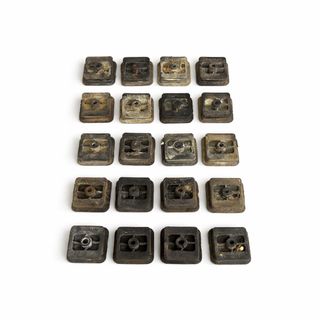 Soportes paragolpes trasero Opel Kadett GSI