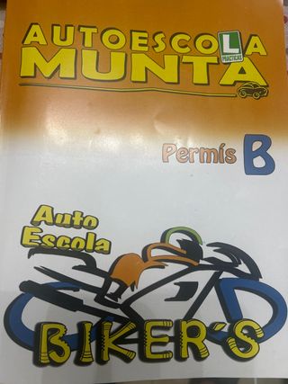Libro Autoescuela Munta Permis B