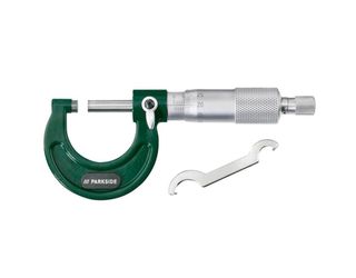 Micrómetro Parkside con estuche