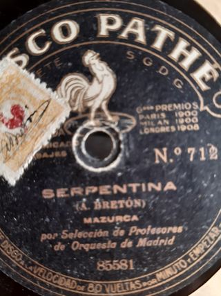Lote 15 discos vinilo antiguos Gramófono