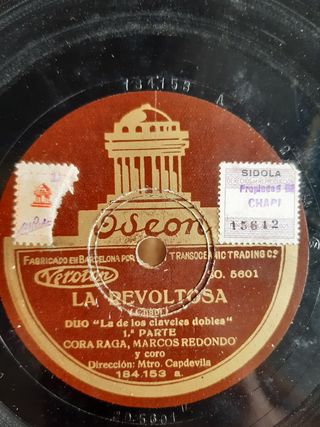 Lote 15 discos vinilo antiguos Gramófono