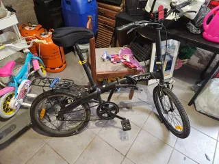 Bicicleta Plegable b.fold³ Negra