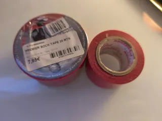 Cinta de fútbol Premier Sock Tape Roja