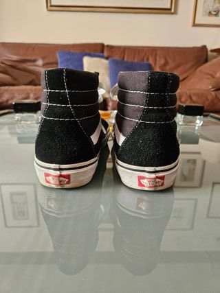 Vans SK8-HI nere/bianche taglia 40.5