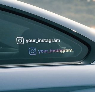 Pegatina Vinilo Instagram
