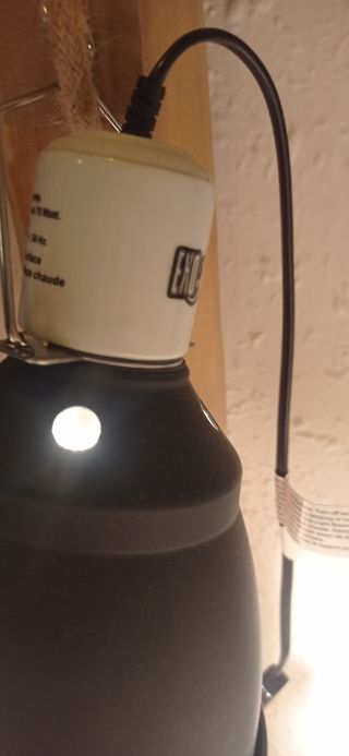 Lámpara para terrario nueva
