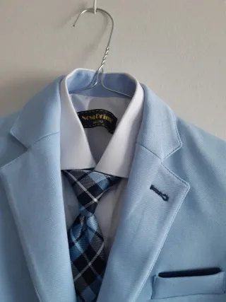 Traje comunión niño Nova Drima azul