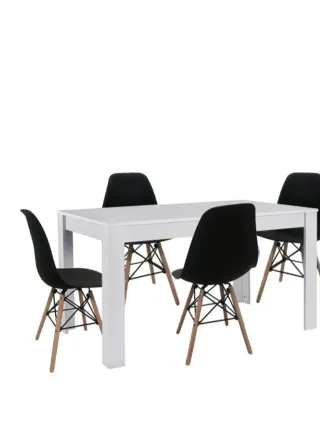 Mesa Comedor Cocina Blanca, Cambria o combinado