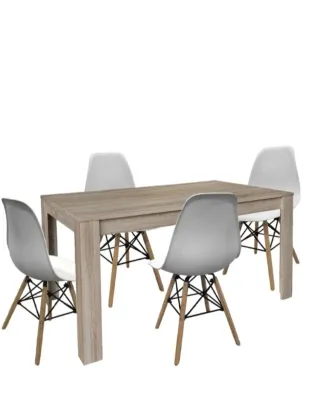 Mesa Comedor Cocina Blanca, Cambria o combinado