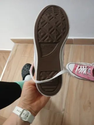 Converse rosas talla 38