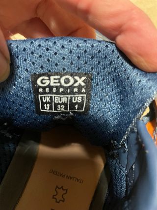 Zapatillas Geox niño numero 32