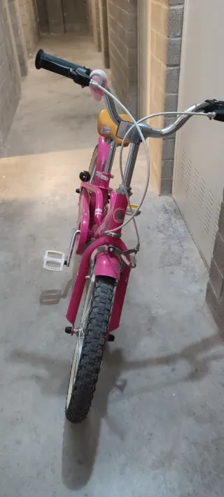 Bicicleta niña 18 rosa