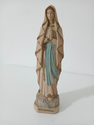 Statua Madonna di Lourdes 22cm Resina